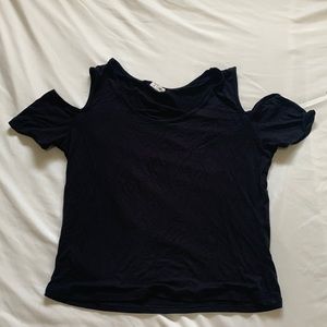 Shoulder Cut out Tshirt
